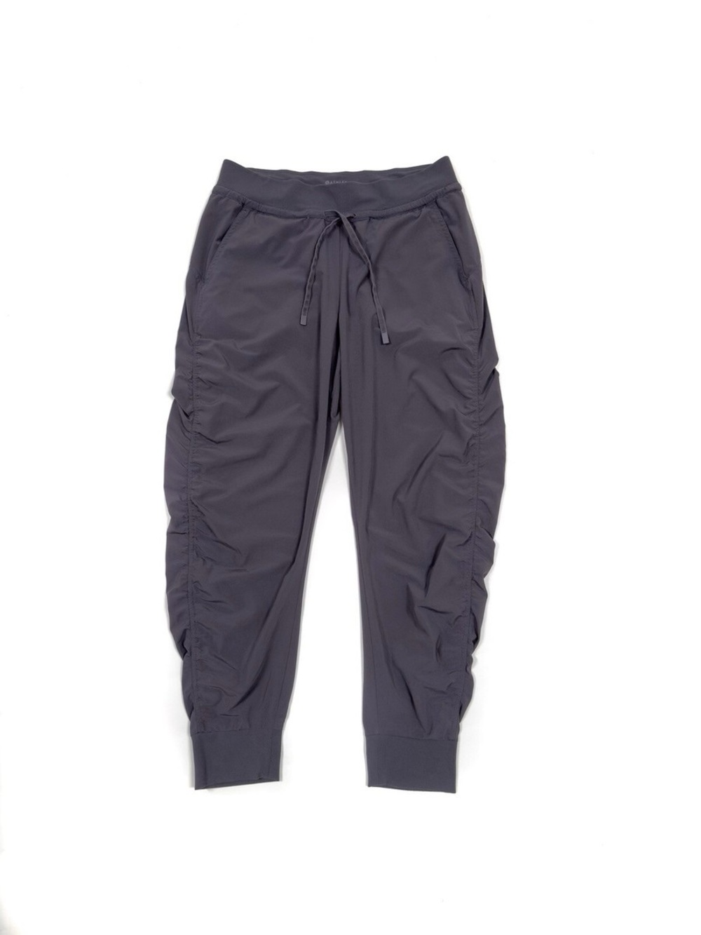 Athleta Charcoal Drawstring Jogger Pants size 4